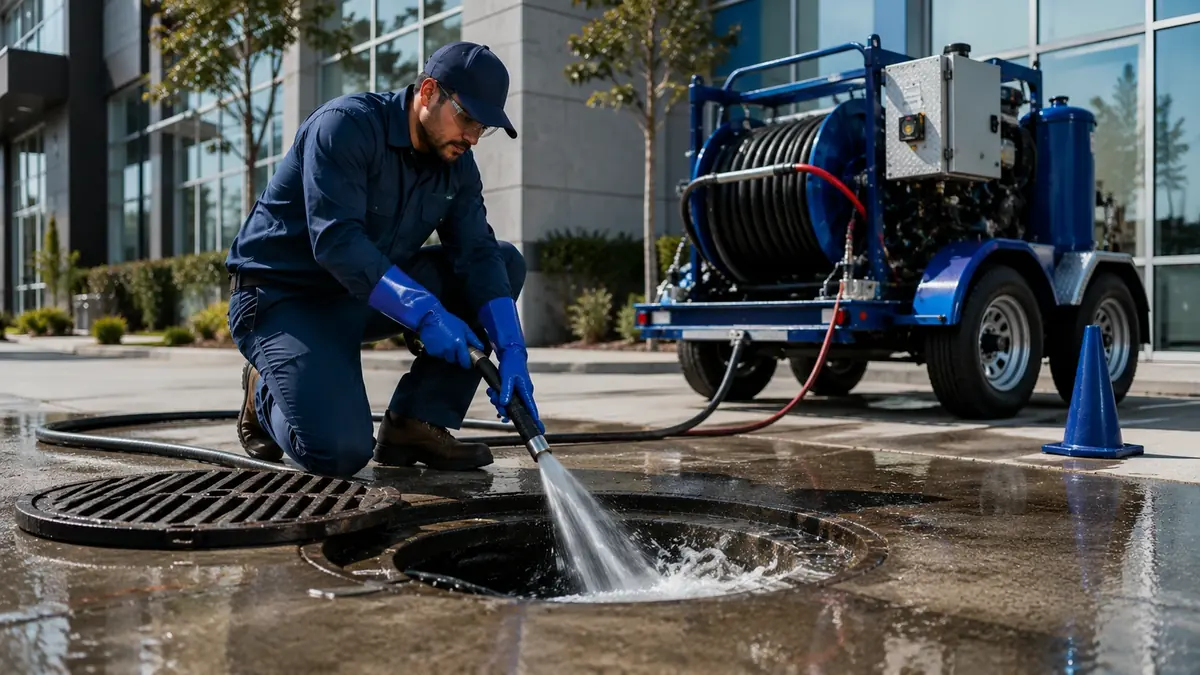 Commercial Hydro Jet Drain Cleaning in Hermosa Beach