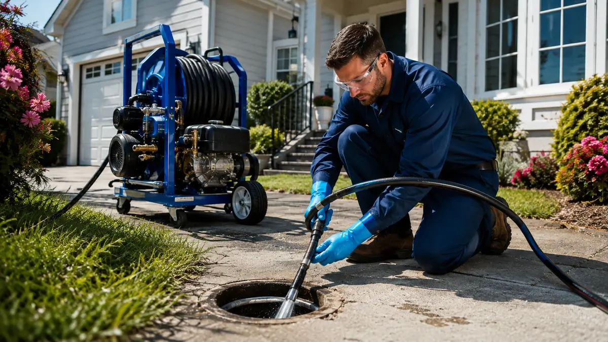 Residential Hydro Jet Drain Cleaning in Hermosa Beach