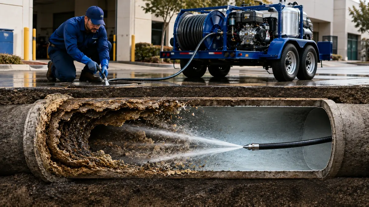 Sewer Pipe Descaling in Hermosa Beach